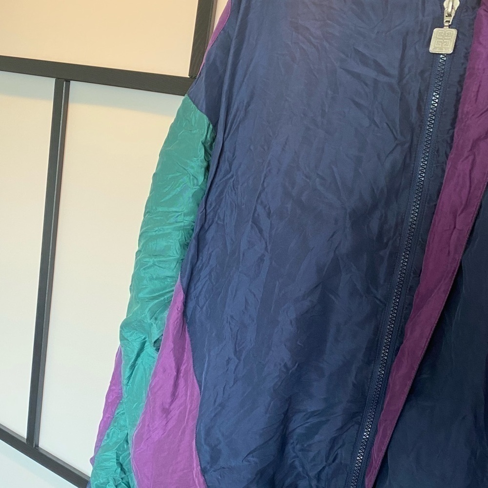 Givenchy silk track jacket vintage. Size medium - Picture 14 of 16
